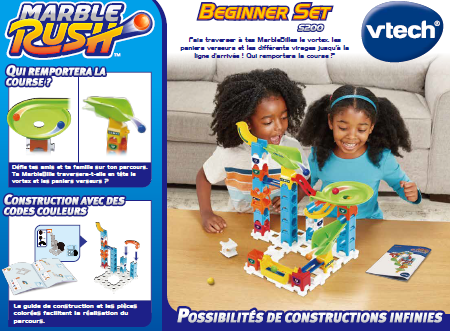 VTech - Circuit à billes enfant - Marble Rush - Beginner Set